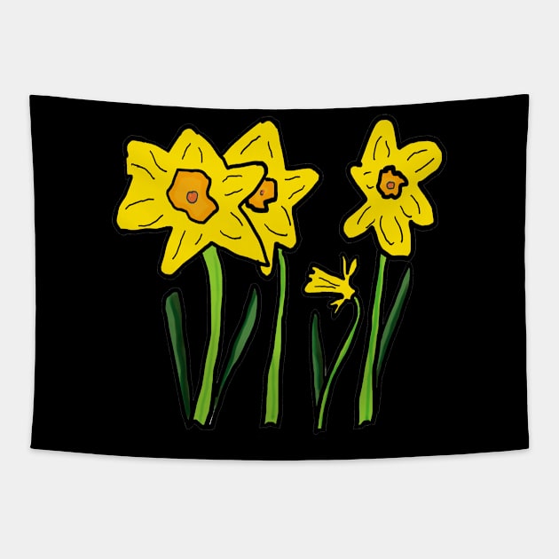 Daffodil Tapestry by Mark Ewbie