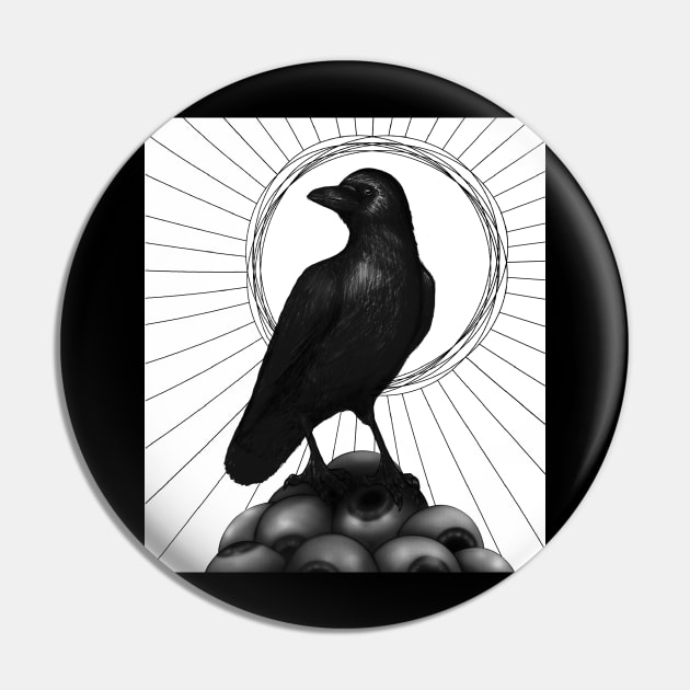 Crow Season Pin by Eve Shmeve