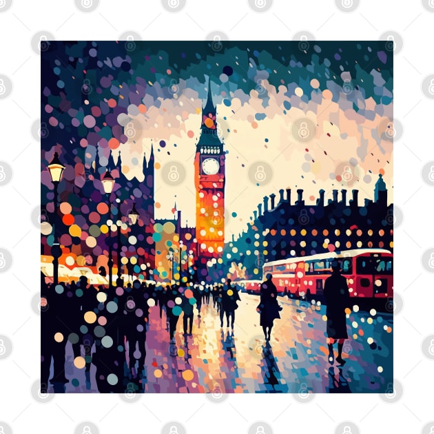 London | Pointillism by theprintculturecollective