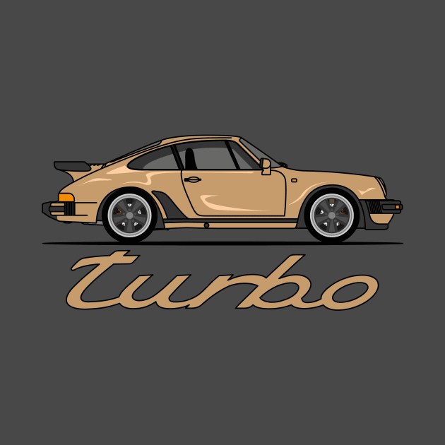 Beige 911 Turbo by Lafta Design