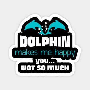 Dolphin Happy Love Magnet