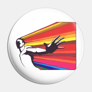 The Flying Man Pin