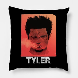 Tyler red Pillow