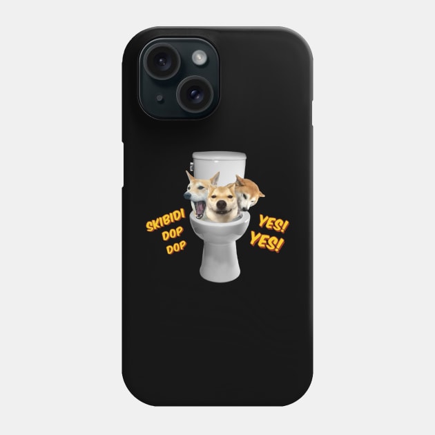 Skibidi Doges Phone Case by RKBJJ