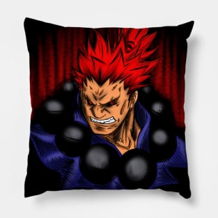 akuma the oni in street fighter Pillow