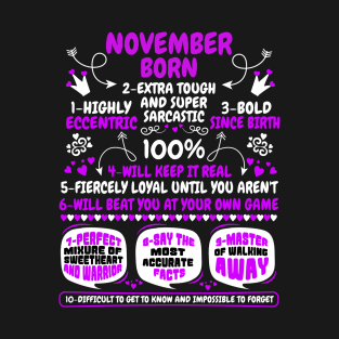 November Born T-Shirt