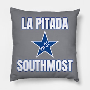 Brownsville's La Pitada - Southmost The Honking Tradition Pillow