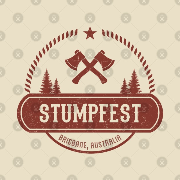 Stumpfest - Brisbane Australia by Black Red Store