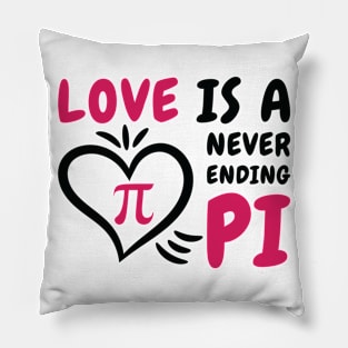 Pi Day Love Pi Symbol Mathematics Number Pillow