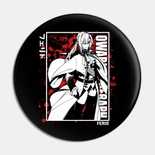 Ferid Bathory - Owari no Seraph Pin