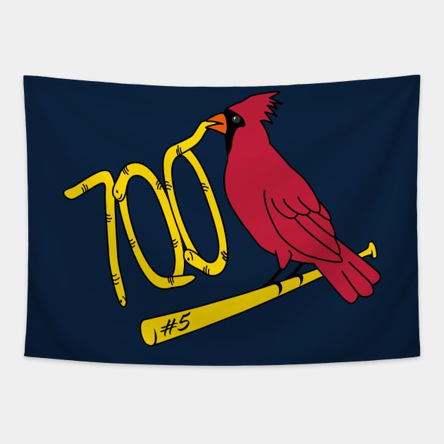 Pujols 700 Home Runs Tapestry by skauff