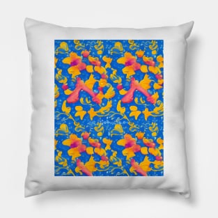 Flower Motif Pillow