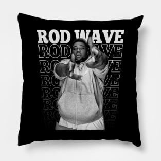 Rod wave cool potrait Pillow