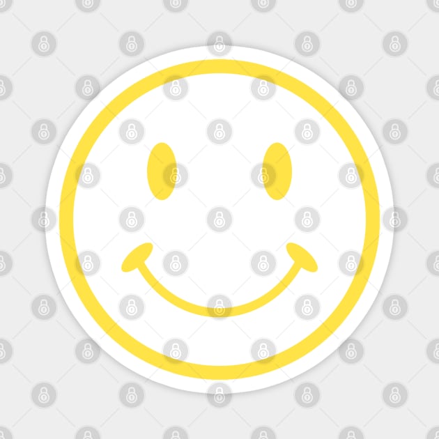 Smiley face Magnet by PARABDI