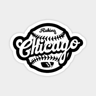 Chicago Baseball Magnet