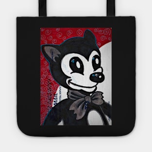 Old Timey Cat Slap Tote