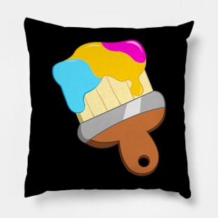 Paintbrush Pride Pillow