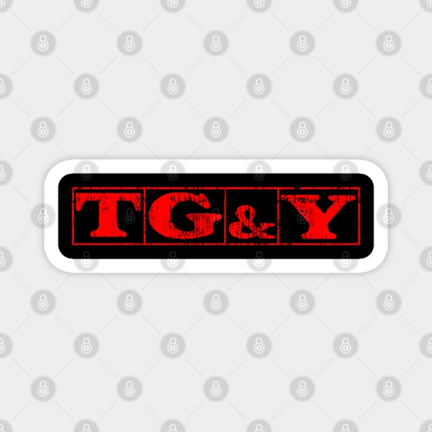 Vintage TG&Y Classic Logo Magnet by HARDER.CO