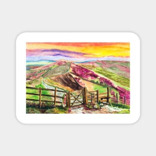 Mam Tor Gate, Peak District, Derbyshire Magnet