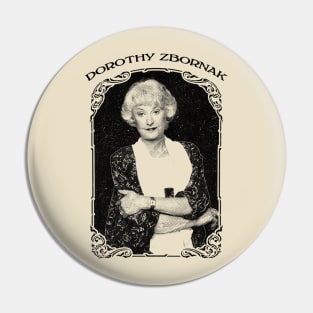Dorothy Zbornak Vintage Pin