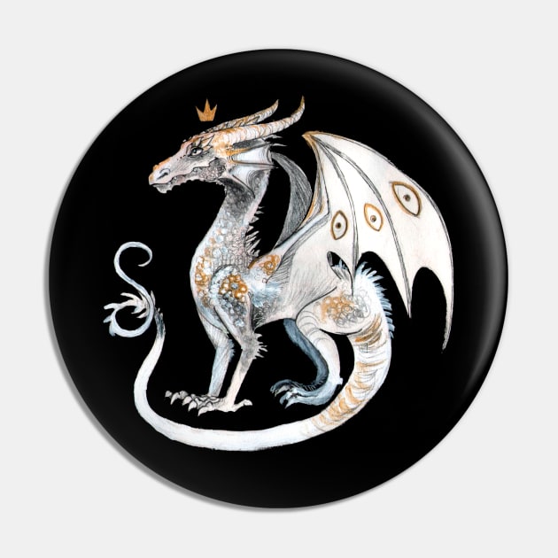 The white dragon Pin by MichelleVeneziano