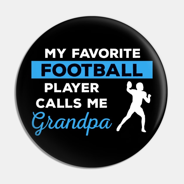Football Grandpa Pin by mikevdv2001