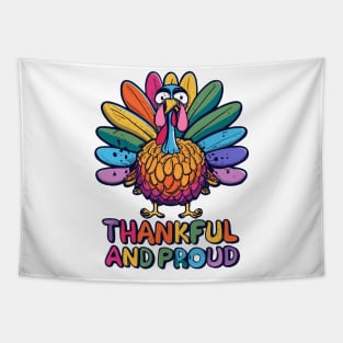 Thankful And Proud Tapestry