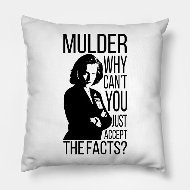 Mulder accept the facts Pillow by altrees