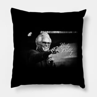 Baby Billy Monochrome Vintage Pillow