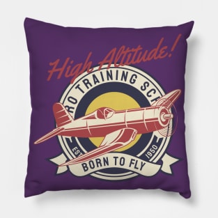 High Altitude Born To Fly Pillow