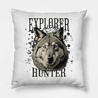 Explorer and Hunter Pillow