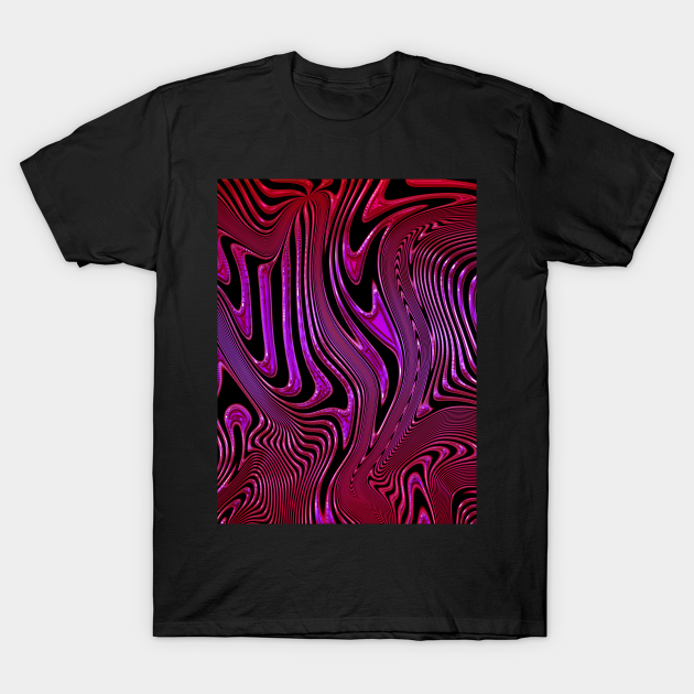 Melt VI - Red - T-Shirt