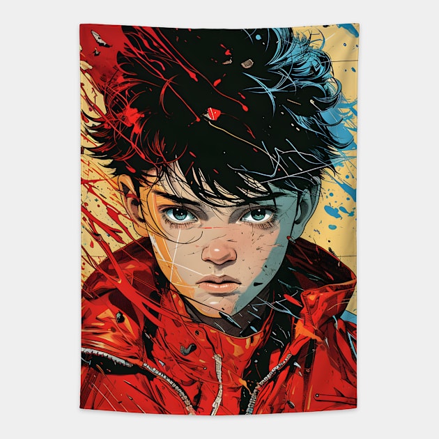 Akira Unleashed: Cyberpunk Masterpiece, Psychic Power Saga, and Fan Art Fusion Tapestry by insaneLEDP