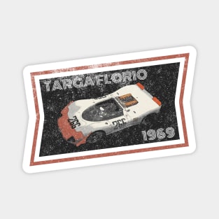 Targa Florio 1969 (Distressed) Magnet