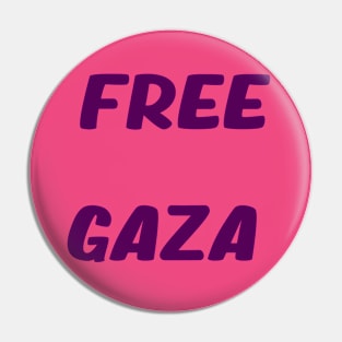 Free Gaza Pin