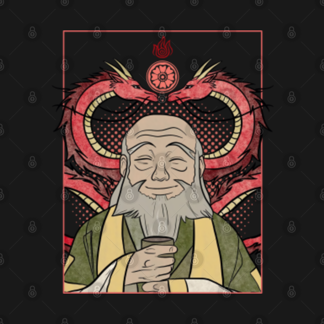 Uncle iroh dragon tea jasmine Uncle Iroh Onesie TeePublic