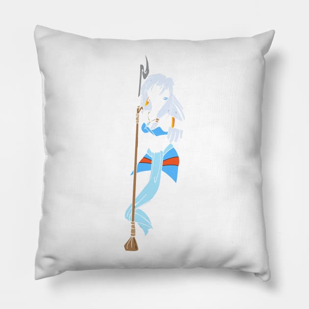 Kida from Atlantis Pillow by arrussell