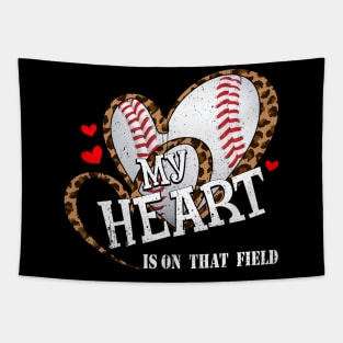 My Heart is on that Field Tapestry