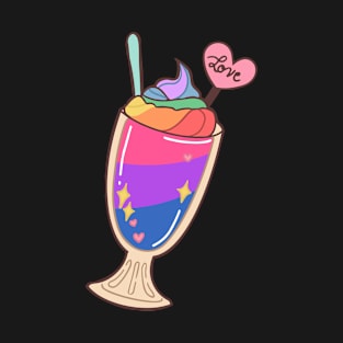 Love Rainbow Sundae T-Shirt