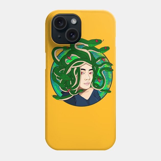 Beauty Medusa Phone Case by Snag_artconcept