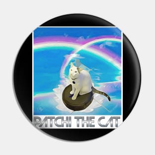 Patchi the Cat, Flying the Rainbow Pin