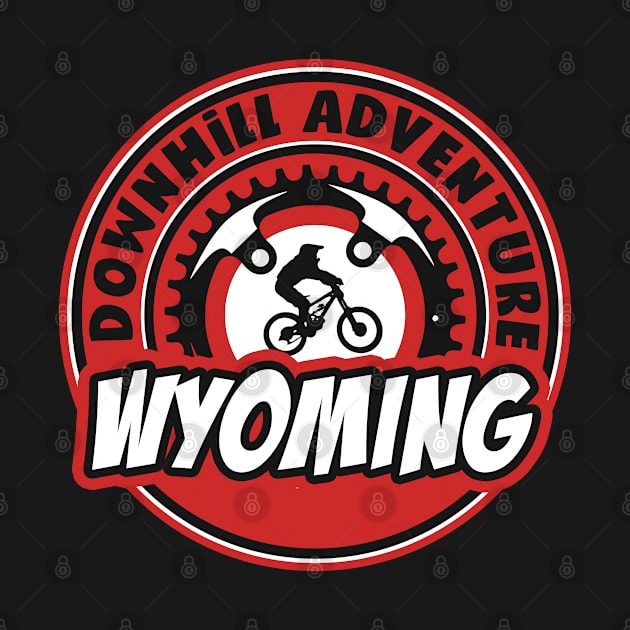 Wyoming downhill mountain biking by SerenityByAlex