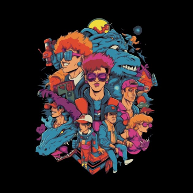 80s Cartoons by Pixy Official