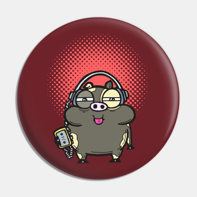 Pudge Is In The Groove Pin by calavara