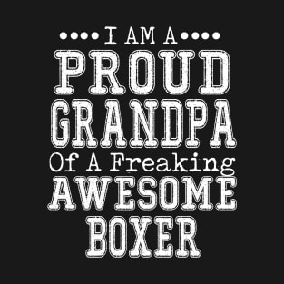 Proud Grandpa Of An Awesome Boxer T-Shirt