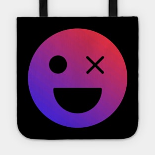 Happy With One Eye Dead All Smiles Tote