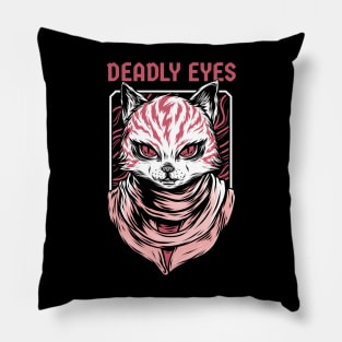 Deadly Eyes Pillow