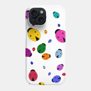 Fun bright ladybug pattern Phone Case