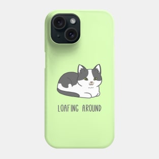 Loafing Around Cat Phone Case