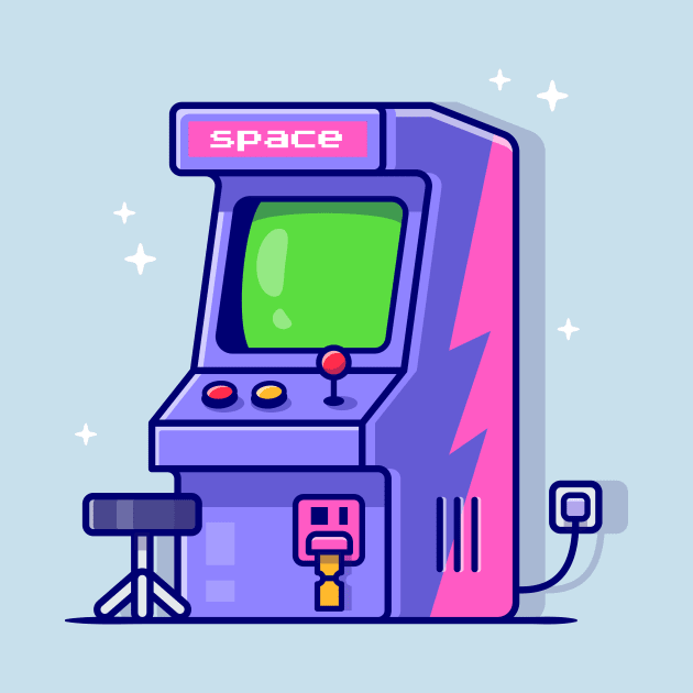 Arcade Machine Cartoon by Catalyst Labs